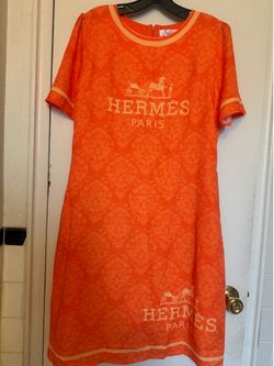Orange dress