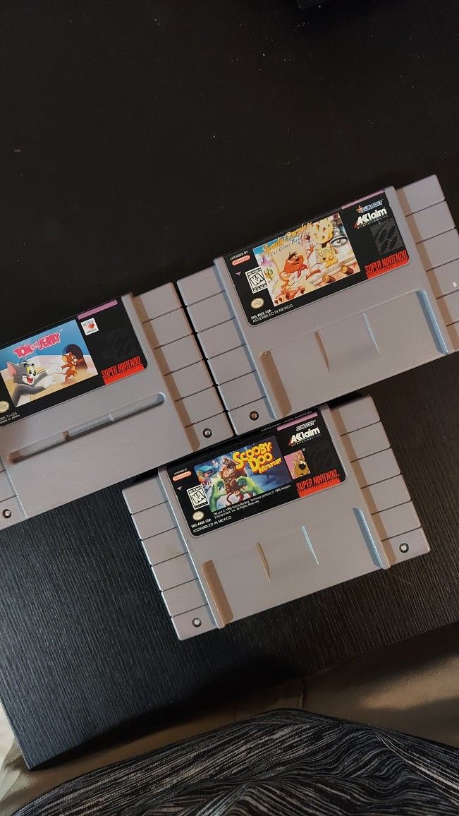 Super Nintnedo Games Snes