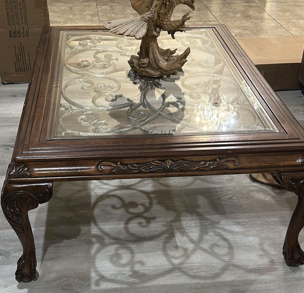 Beautiful Real Wood Coffee Table