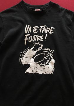 Supreme French “Go F yourself” shirt