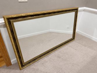 Large wall mirror