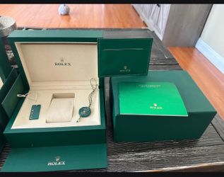 Rolex Wooden Box $200 Each