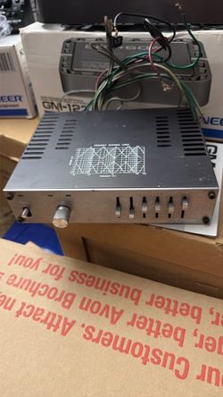 Vintage Graphic Equalizer with Slide Controls