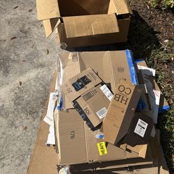 Cardboard boxes