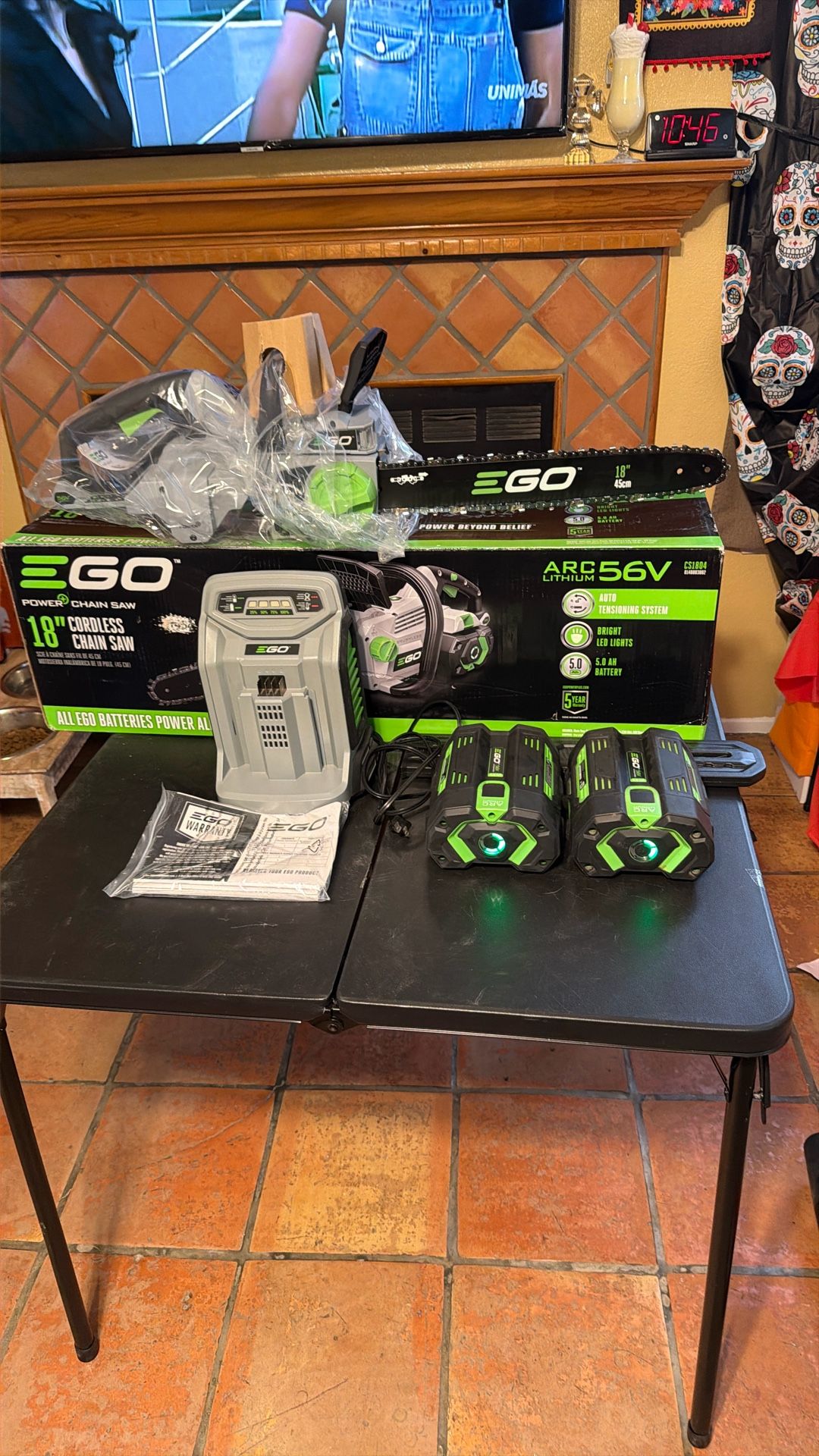 Ego 18’’ Cordless Chainsaw 