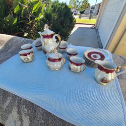 Vintage Hishisei Porcelain Tea Set