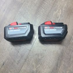 Milwaukee Batteries 12.0 18 V $155 Each