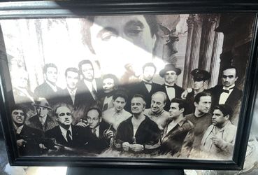 Mafia picture frame