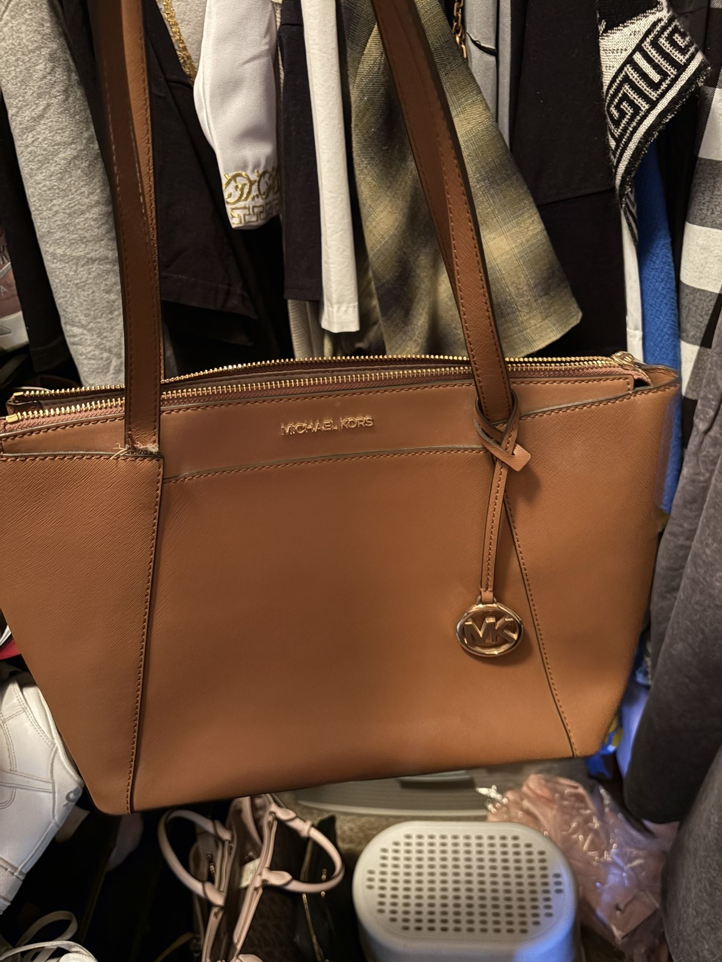 Brown Tan Michael Kors Purse