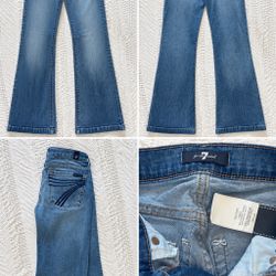 7 For All Mankind Tailorless Dojo Jeans Slim Illusion 23 