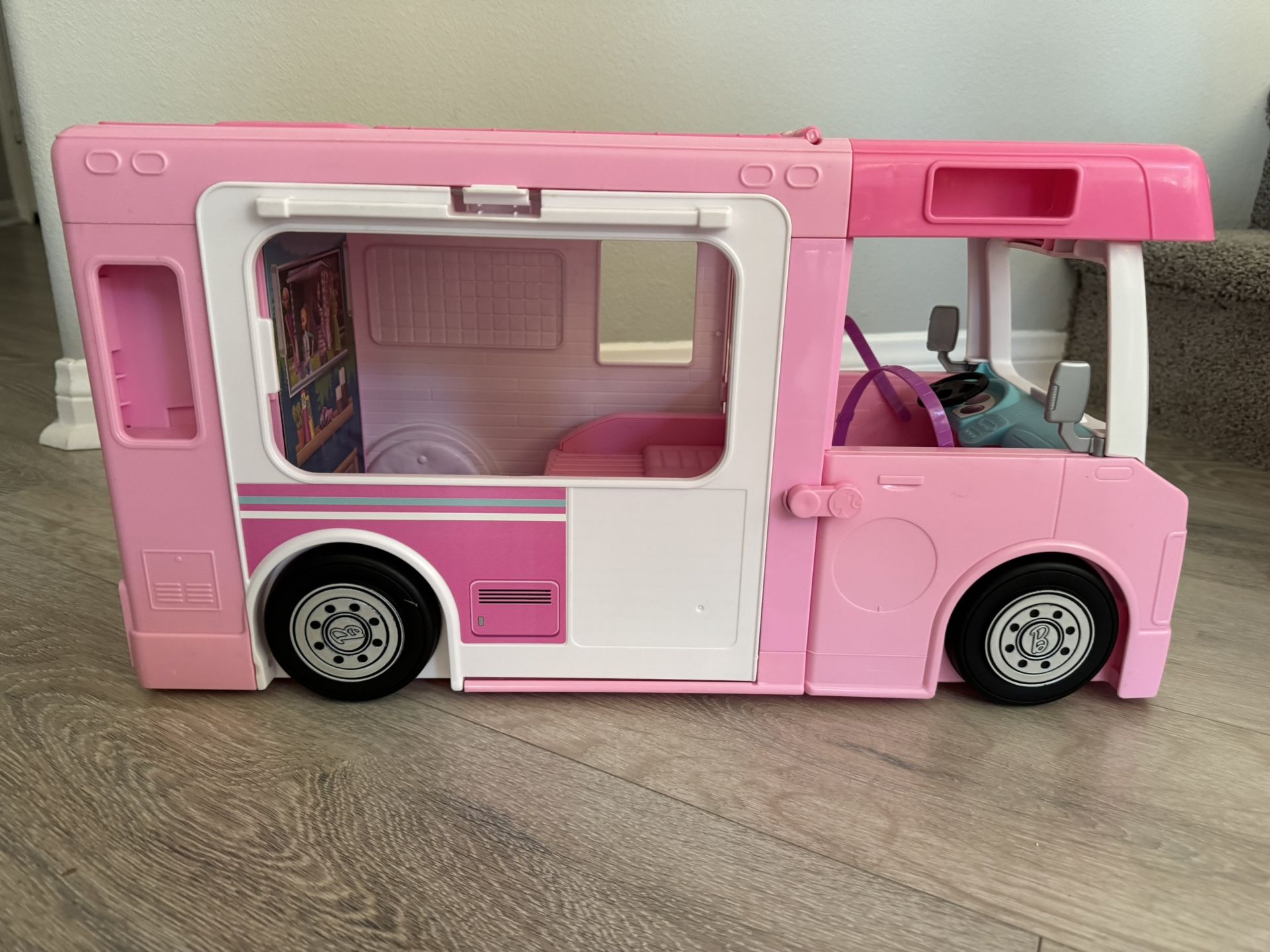 Barbie RV With Detacable Camper