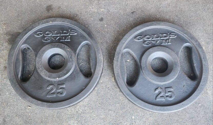 25 Pound Olympic Grip Plates