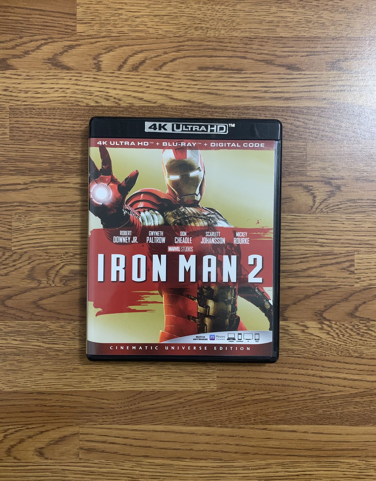 Iron Man 2 4K UHD Blu-ray Combo Pack (4K UHD Blu-ray + Blu-ray)