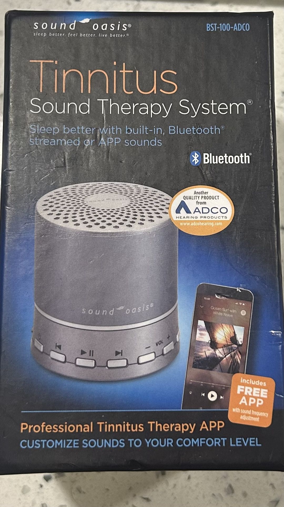 Tinnitus Sound Therapy System