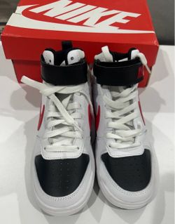 Nike Court Borough Mid 2 GS Sneakers Size 4Y – New With Box ❤️🖤