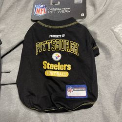 Pittsburgh Steelers Pet Shirt (SM) 