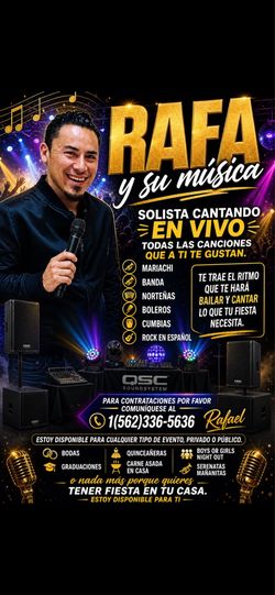 Disponible para tu evento!
