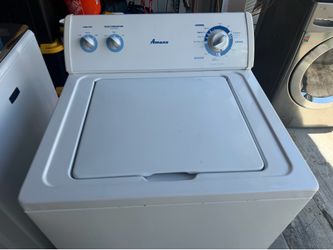 Amana washer 3.5 cu ft 3 months warranty delivery and installation available