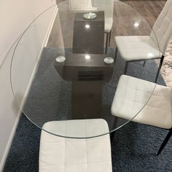 Dining Glass Table 