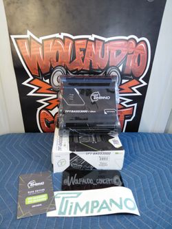Timpano 3000 Watts BASS Amp