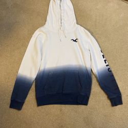 Blue/white Hollister Hoodie 
