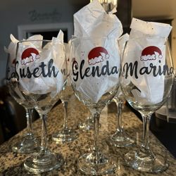 Custom 🍷 wine glasses