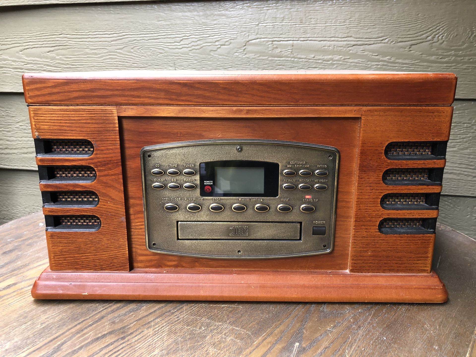 Crossley stereo - radio and tape work