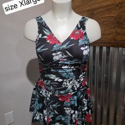 New Women's One Piece Swim Dress