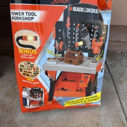 Black And Decker Junior Toy Tool Workshop