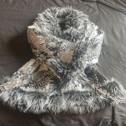 Large Faux Fur Coat