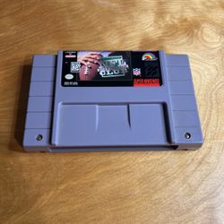 Super Nintendo / SNES - NFL Quarterback Club