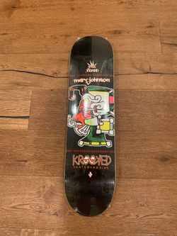 Krooked Marc Johnson guest skateboard deck