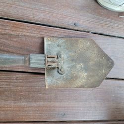 Vintage Military Entrenching Tool Folding Shovel
