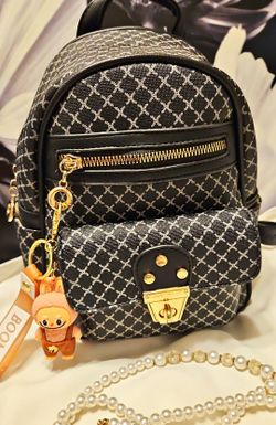 BLACK With GOLD BACK PACK!!