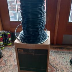 Spool of Belden 9275 Duofoil Braid CATV COAX 20 AWG 75 OHM Cable 500'