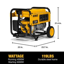 Dewalt DXGNR4000 With Low Hours