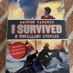 I Survived 8 Thrilling Stories By Lauren Tarshis books lot 