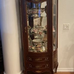 Italian Curio Cabinet 
