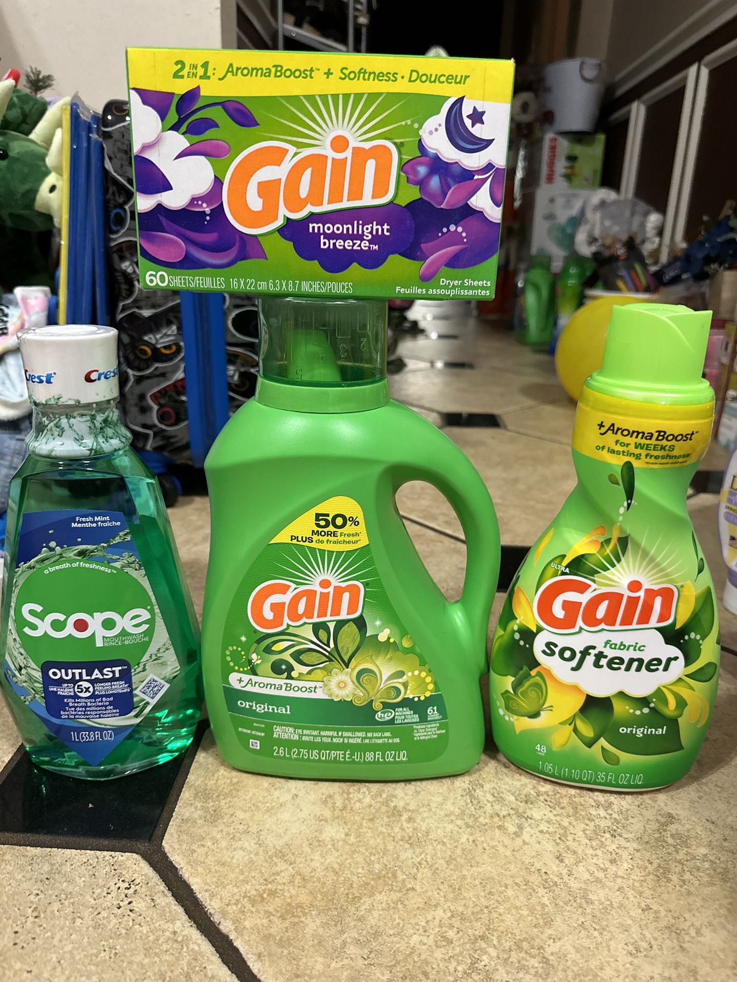 $20 Large Gain Detergent 