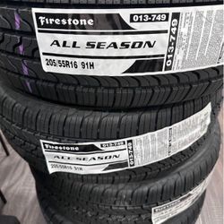 Firestone Tires 205/55R16 All Season 