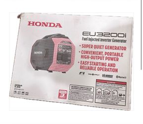 Honda EU3200i 3,200-Watt/2,600-Watt Recoil Start Gasoline Powered Inverter Generator w/ Advanced CO Shutdown  $1899