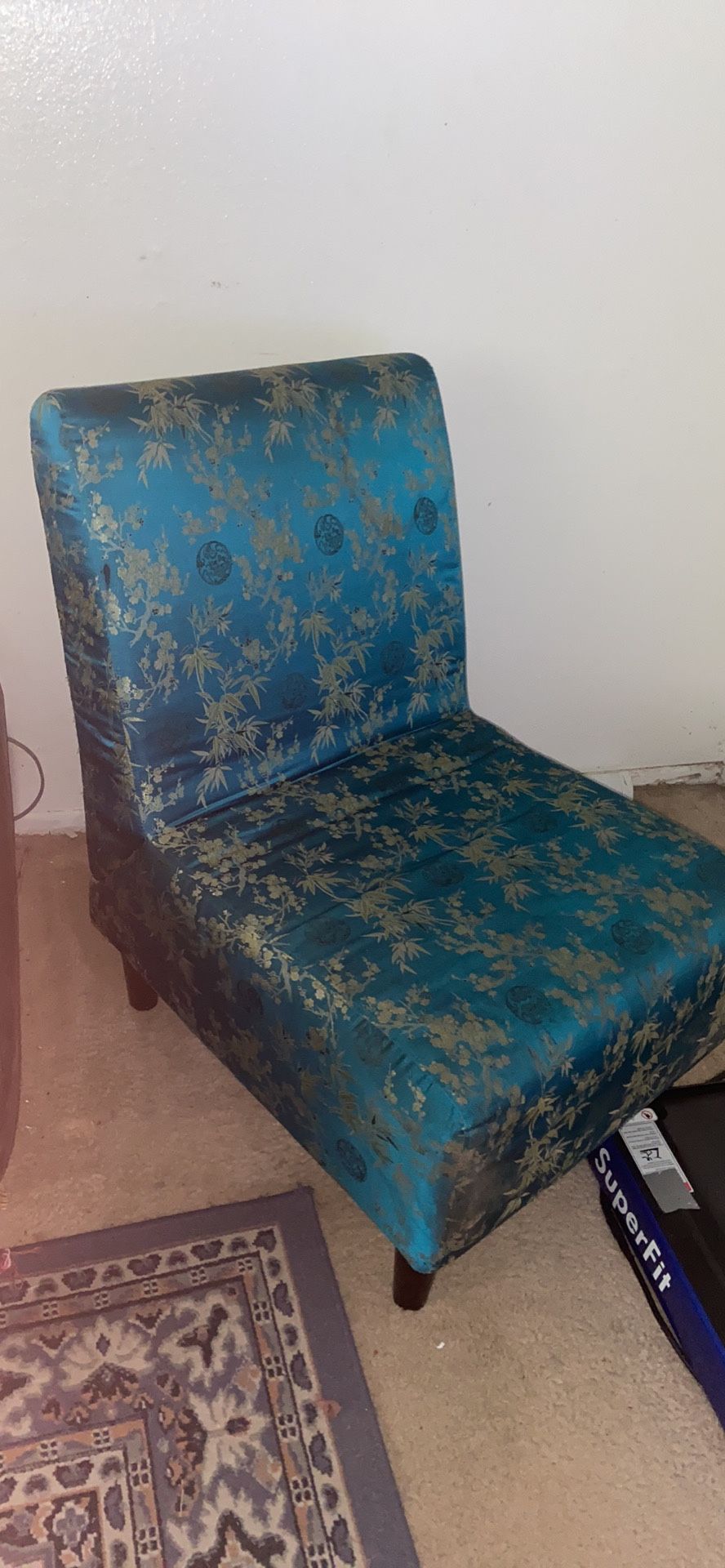 Asian Inspired Accent Chair 