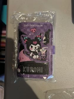 Hello Kitty And Kuromi Wallets With Plastic Pages