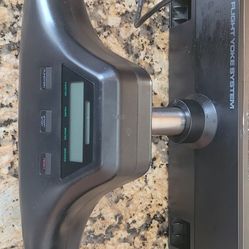 Saitek Pro Flight yoke system for flight simulator. Works good.