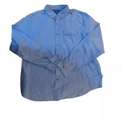 Old Navy Shirt Mens Sz XXL Button Down Blue