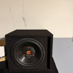 New Ported Box With 12” Sub Planet Audio 300 Rms