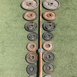 Olympic Weight Set & Barbell