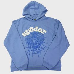 Blue Sp5der Hoodie