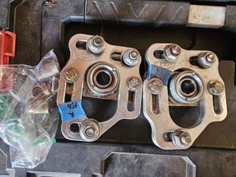 90-93 mustang UPR Billet caster camber plates
