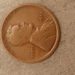 1913 D Lincoln Wheat Cent Penny 